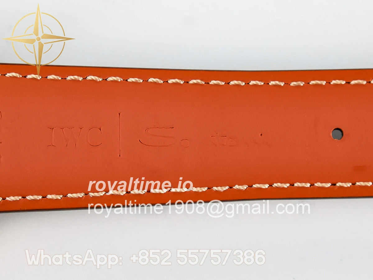 IWC IW5033 Portugieser Perpetual Calendar RG V9F White Dial on Brown Leather Strap A52610 - Image 28