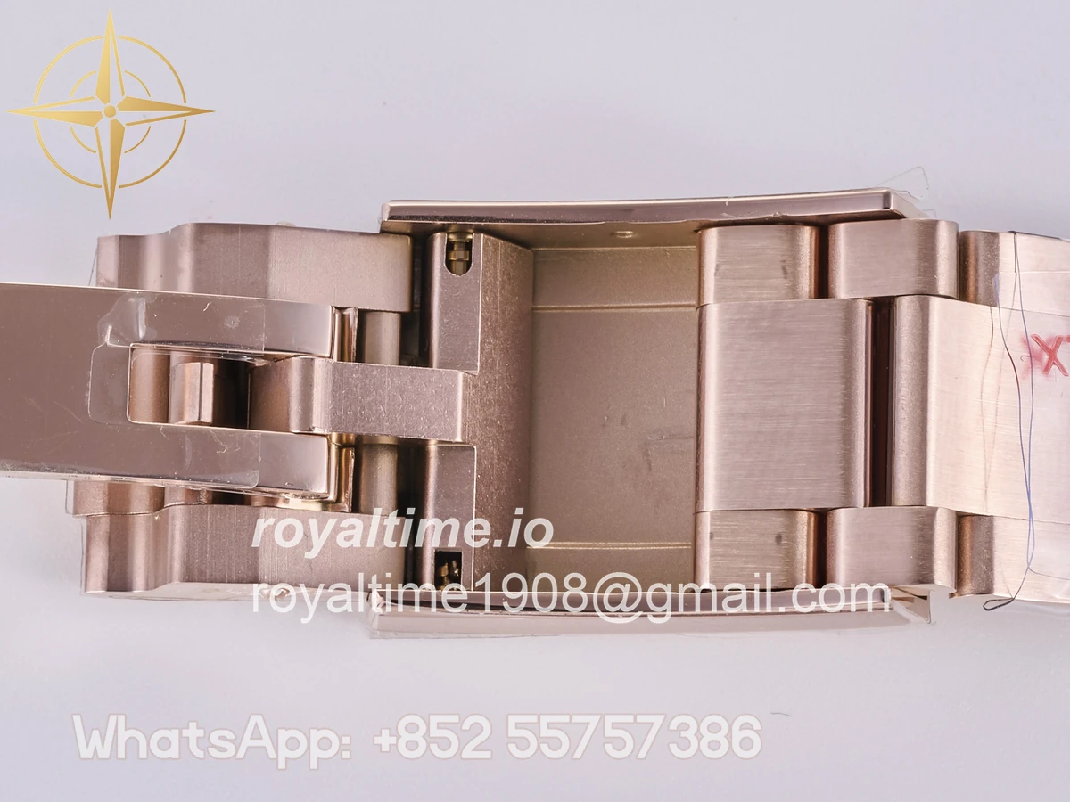 Rolex Daytona 126525 LN Le Mans QF on RG Bracelet JH4132 Free Sprung (Weighted) 175g - Image 29