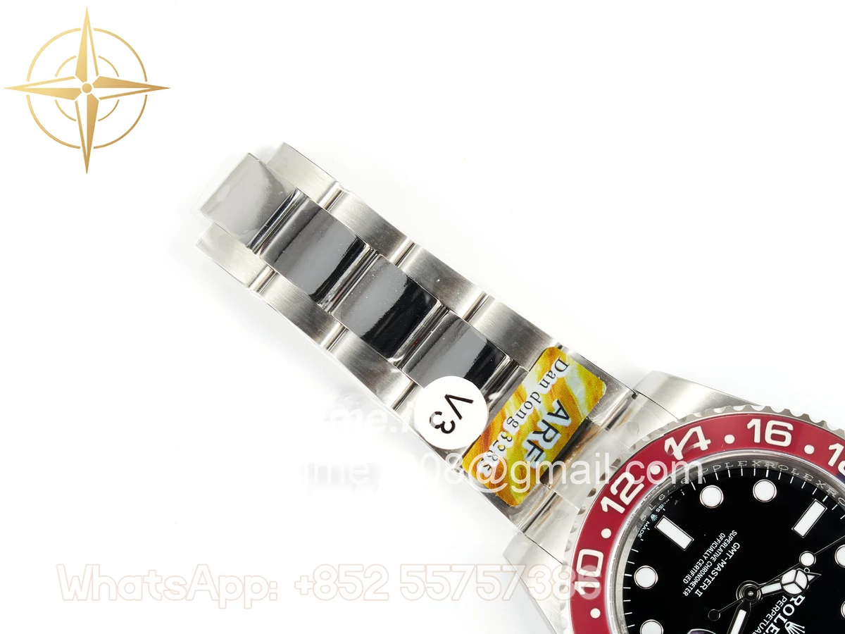 Rolex GMT-Master II 126710 Blue/Red Ceramic ARF on Oyster Bracelet DD3285 CHS V3 - Image 29