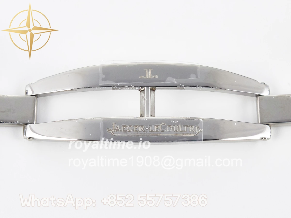 Jaeger-LeCoultre Master Ultra Thin Moon 1368420 SS Z+F Black Dial on Black Leather Strap SA925 - Image 29