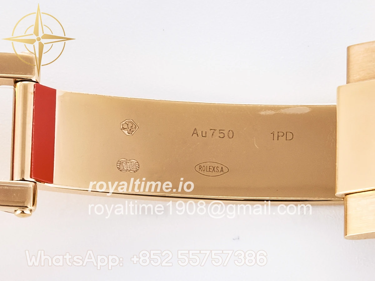 Rolex Daytona 126515 TMF Black/RG Stick Dial on Oysterflex Strap DD4131 - Image 30