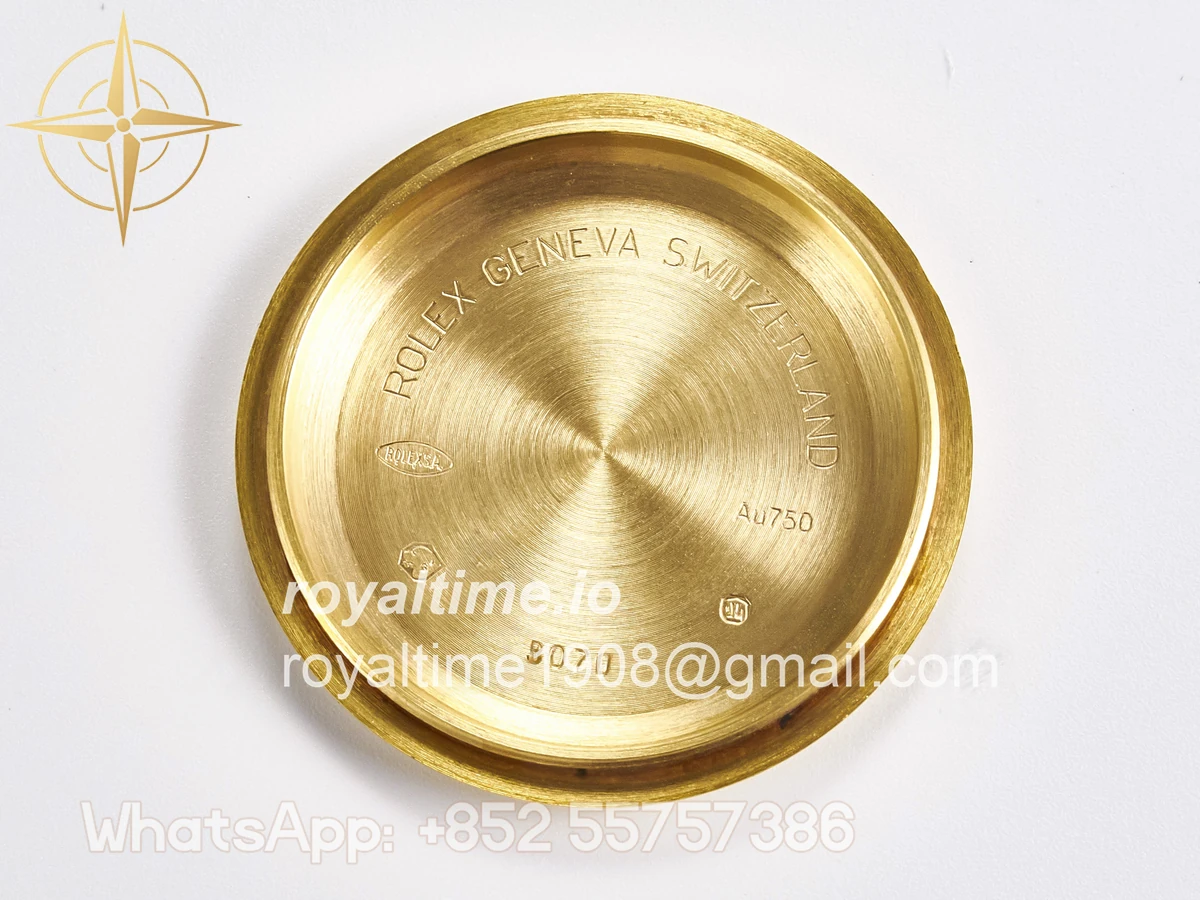 rolex Daytona 126518 YG ARF Black/YG Diamonds Dial on Oysterflex Strap DD4131 V2 (Weighted) - Image 30