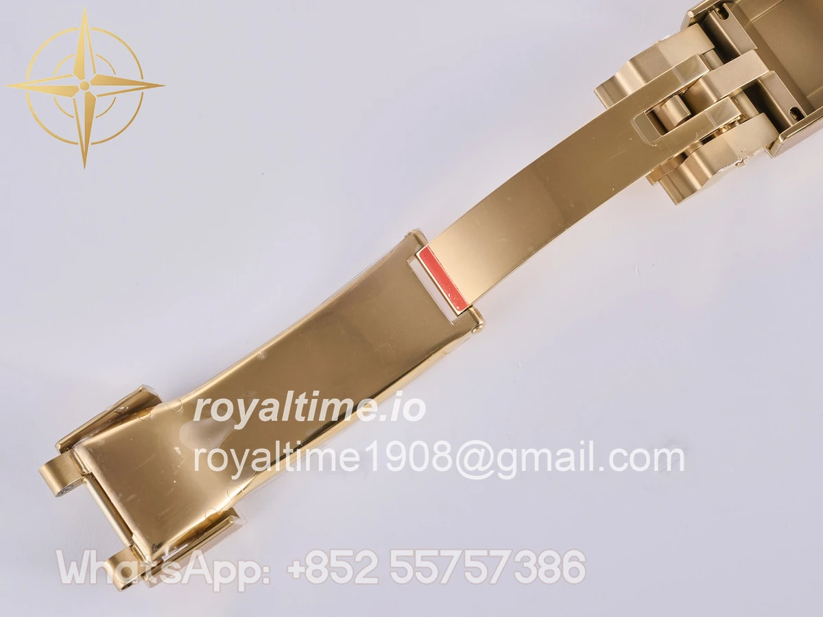 Rolex Daytona 126528 LN Le Mans QF on YG Bracelet JH4132 Free Sprung (Weighted) 175g - Image 30