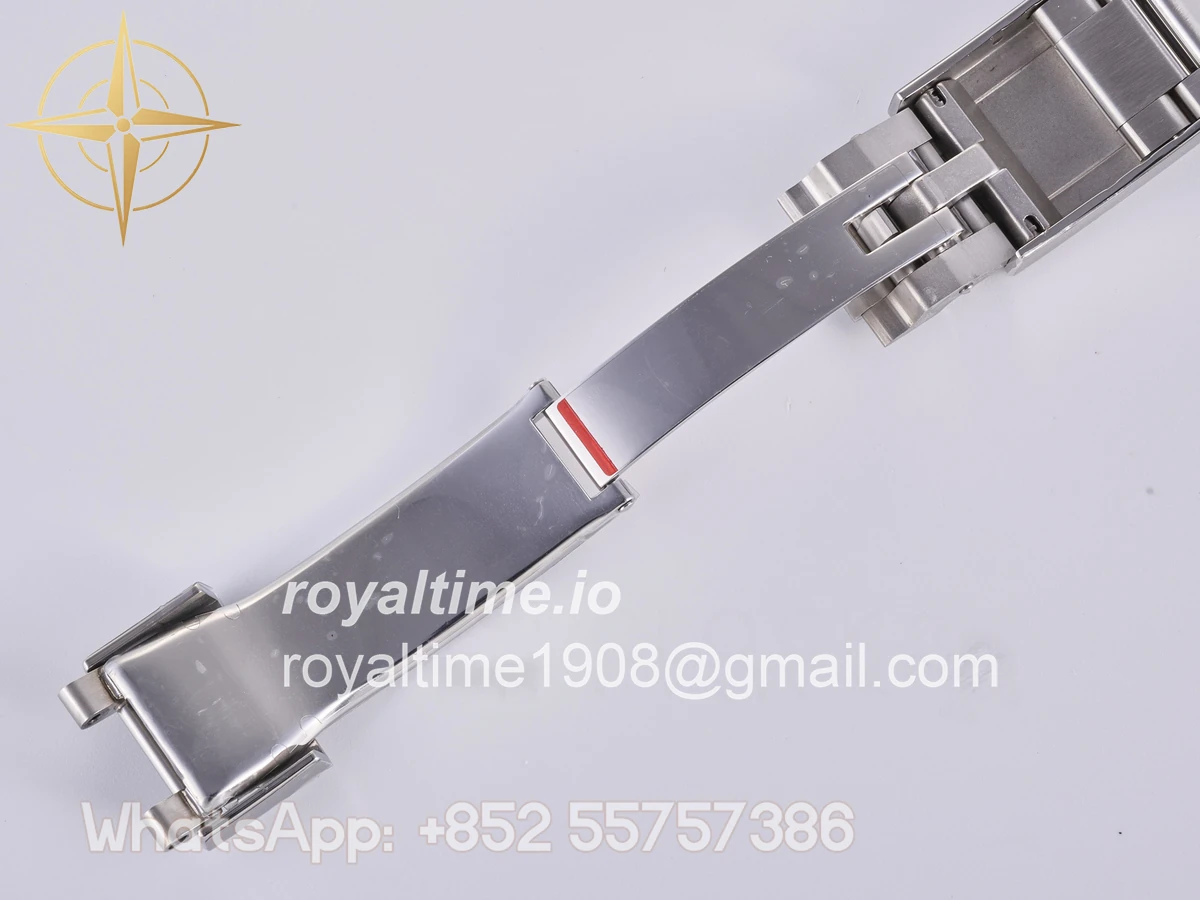 Rolex Daytona 126500 QF 904L Steel Black Dial on SS Bracelet JH4131 (Free Sprung) - Image 30