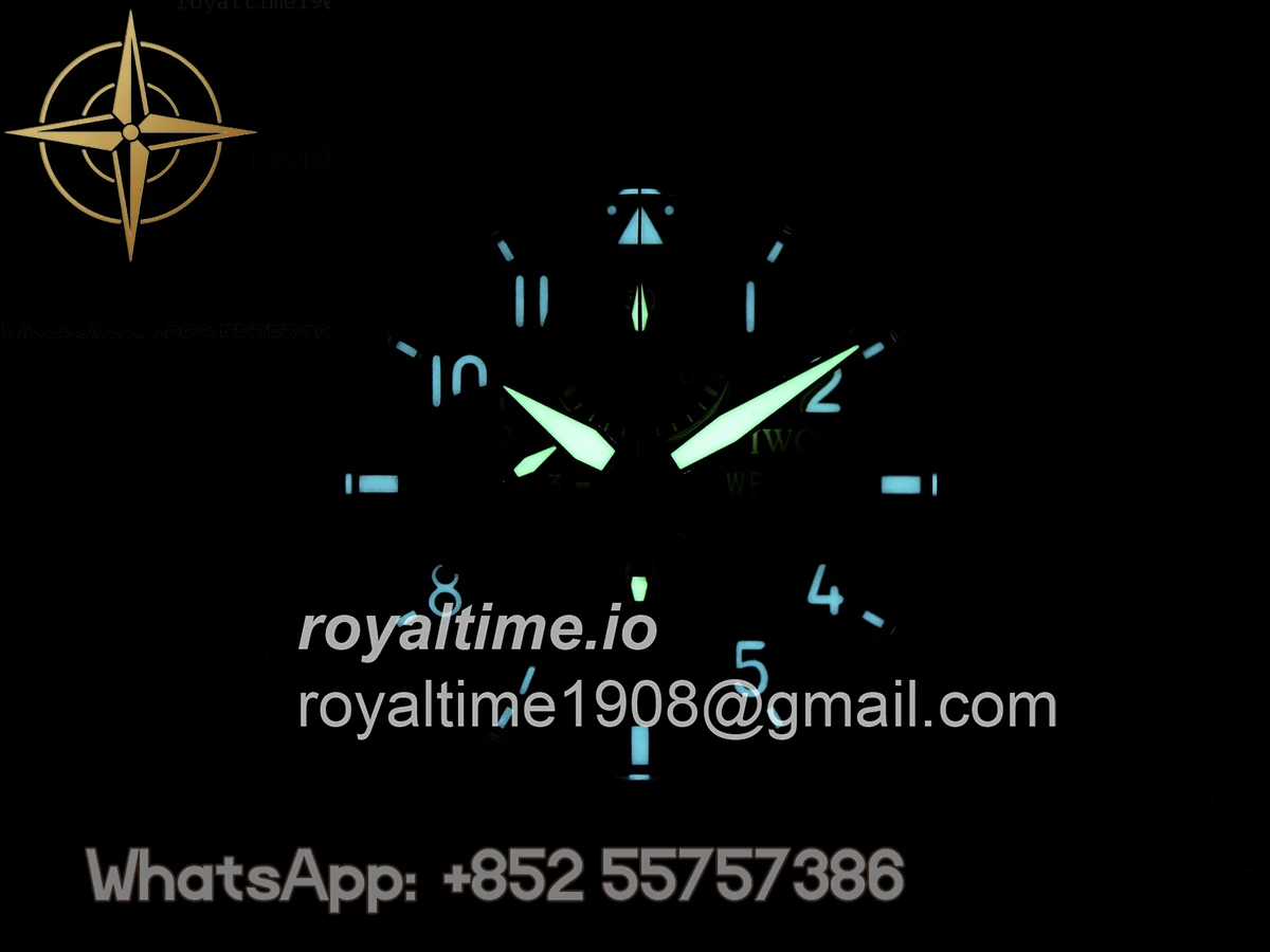 IWC Pilot’s Watch IW388307 BLSF Performance Chronograph 41mm Mercedes-AMG F1 Team SS Black Dial On Stainless steel bracelet A7750 to 69385 - Image 31