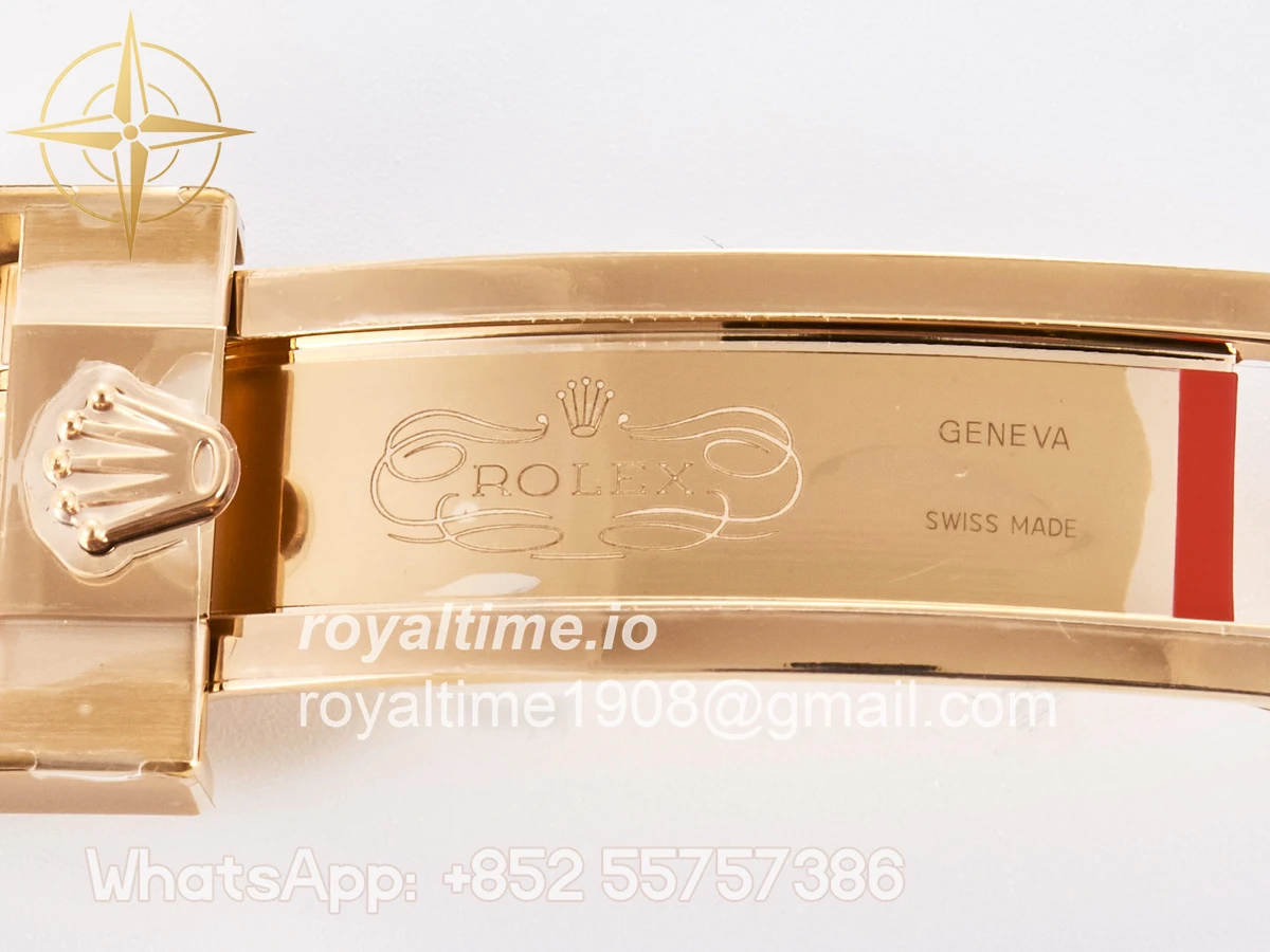 Rolex Daytona 126515 TMF RG/Black Dial on Oysterflex Strap DD4131 - Image 31