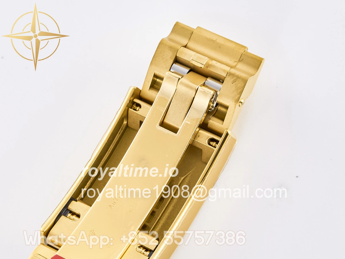 Rolex Daytona 126518 TMF YG/Black Dial on Oysterflex Strap DD4131 - Image 31