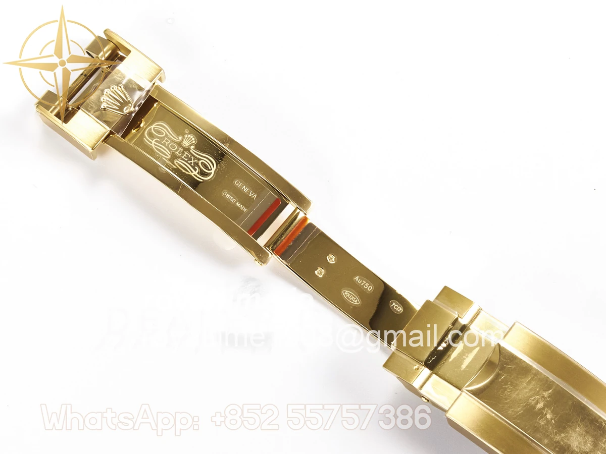 rolex Daytona 126518 YG ARF Black/YG Diamonds Dial on Oysterflex Strap DD4131 V2 (Weighted) - Image 31