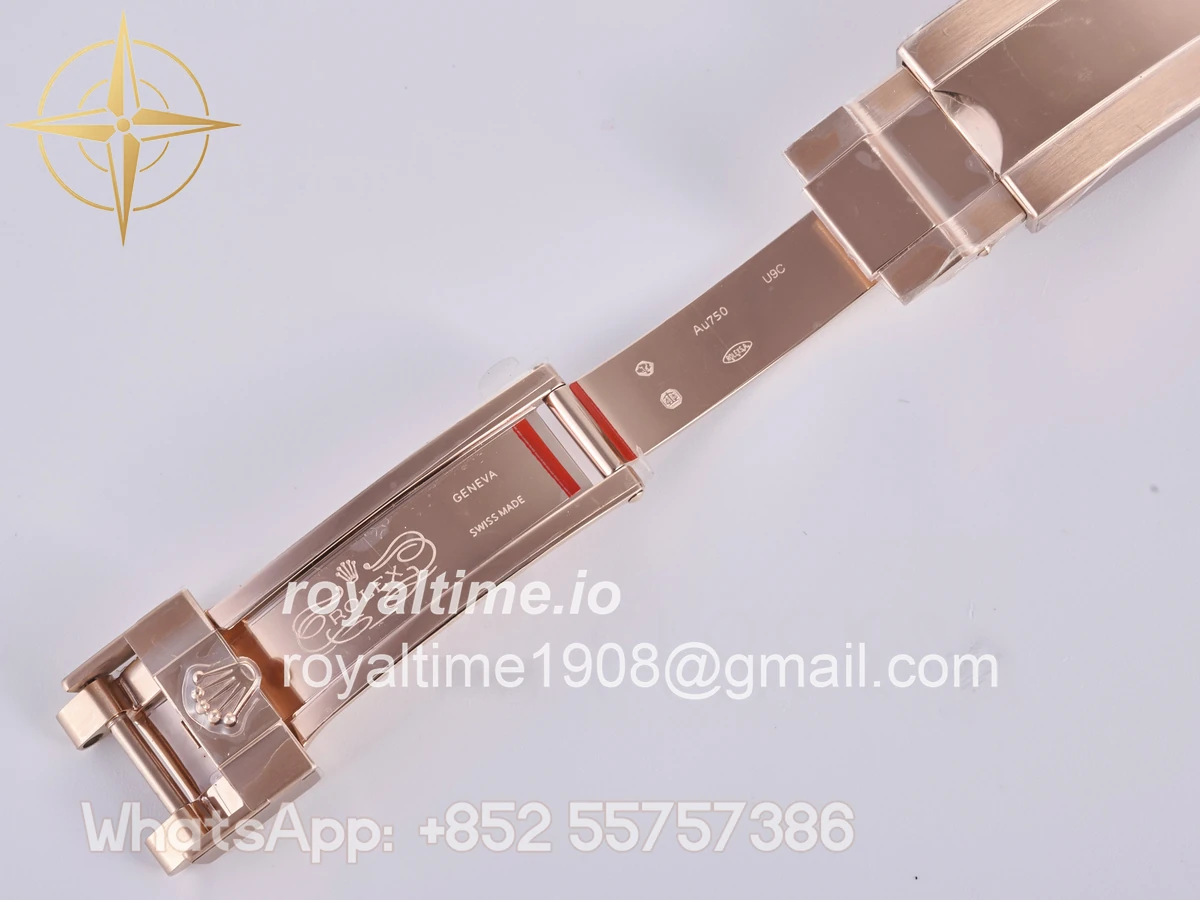 Rolex Daytona 126525 LN Le Mans QF on RG Bracelet JH4132 Free Sprung (Weighted) 175g - Image 31