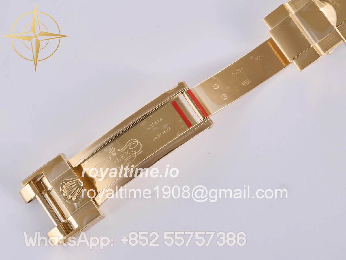 Rolex Daytona 126528 LN Le Mans QF on YG Bracelet JH4132 Free Sprung (Weighted) 175g - Image 31