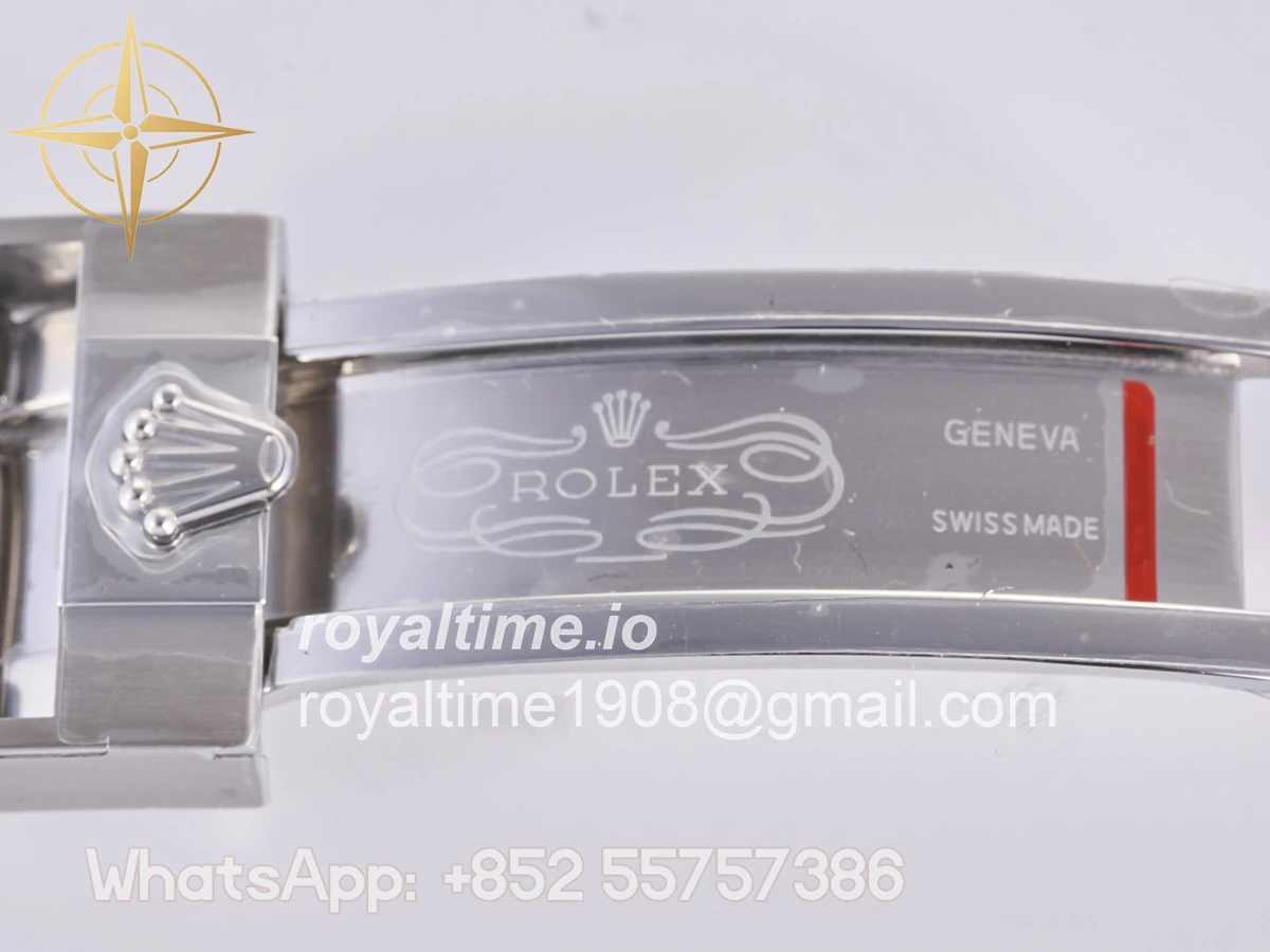 Rolex Daytona 126500 QF 904L Steel White Dial on SS Bracelet JH4131 (Free Sprung) - Image 32