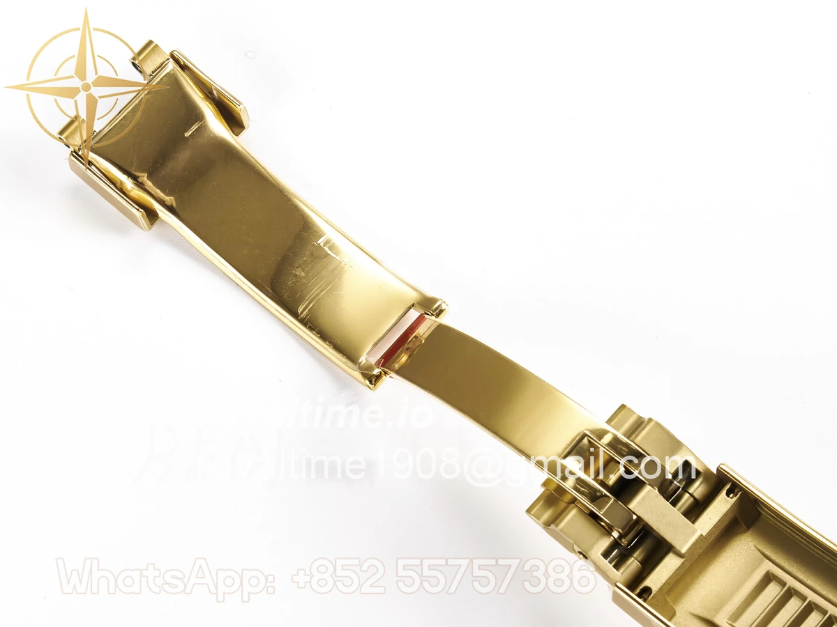 rolex Daytona 126518 YG ARF Black/YG Diamonds Dial on Oysterflex Strap DD4131 V2 (Weighted) - Image 32