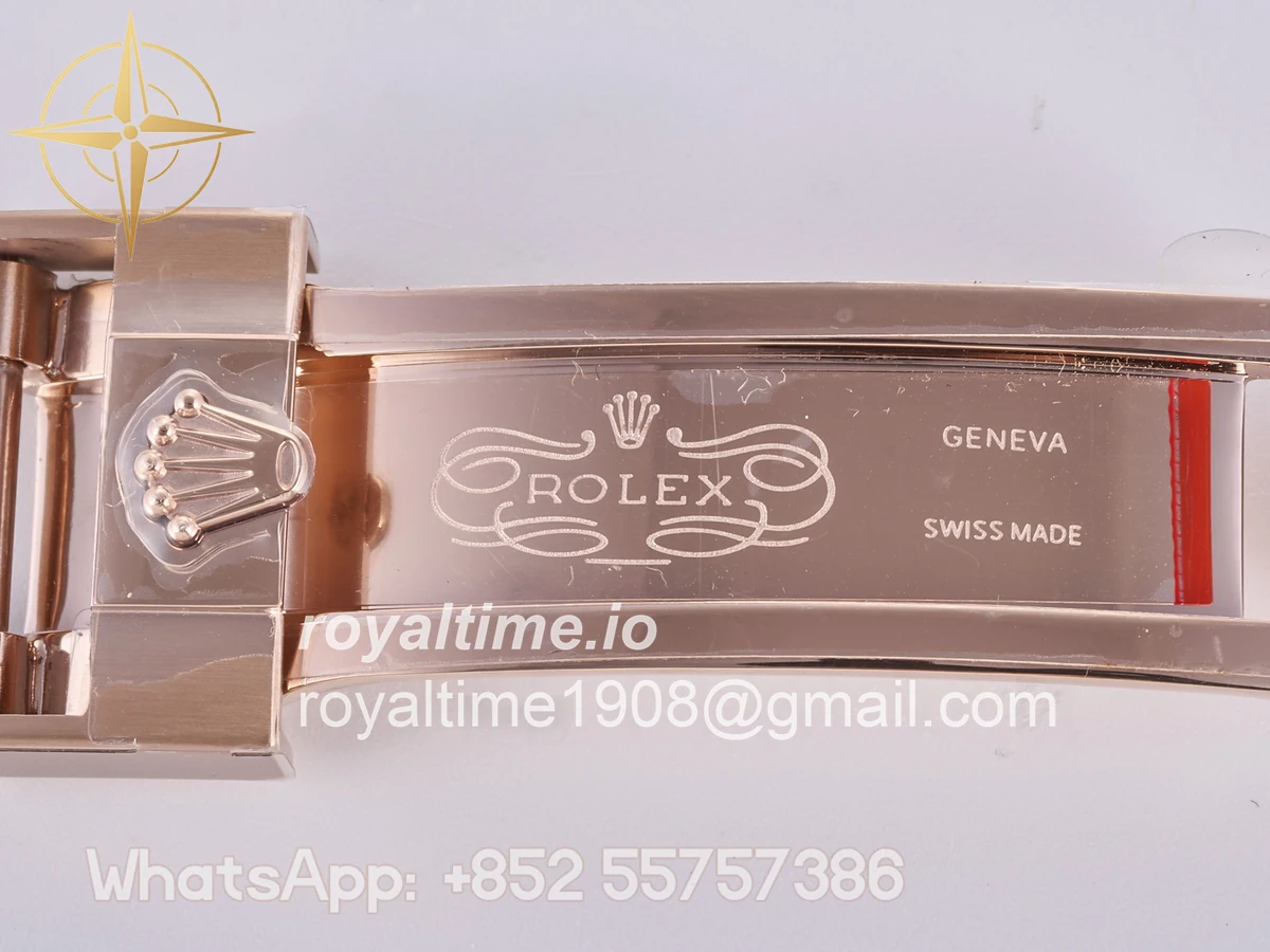 Rolex Daytona 126525 LN Le Mans QF on RG Bracelet JH4132 Free Sprung (Weighted) 175g - Image 32