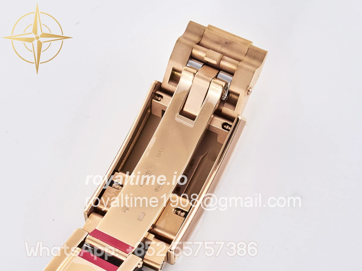 Rolex Daytona 126515 TMF Black/RG Stick Dial on Oysterflex Strap DD4131 - Image 33