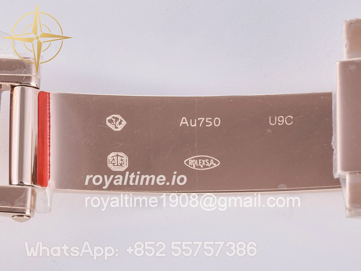 Rolex Daytona 126525 LN Le Mans QF on RG Bracelet JH4132 Free Sprung (Weighted) 175g - Image 33