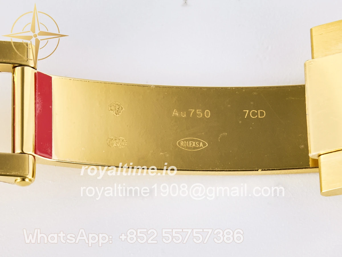 Rolex Daytona 126518 TMF Black Stick Dial on Oysterflex Strap DD4131 - Image 34