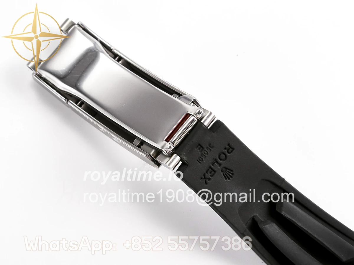 Rolex Daytona 126519 SS ARF Silver/Black Stick Dial on Oysterflex Strap DD4131 V2 (Weighted) - Image 34