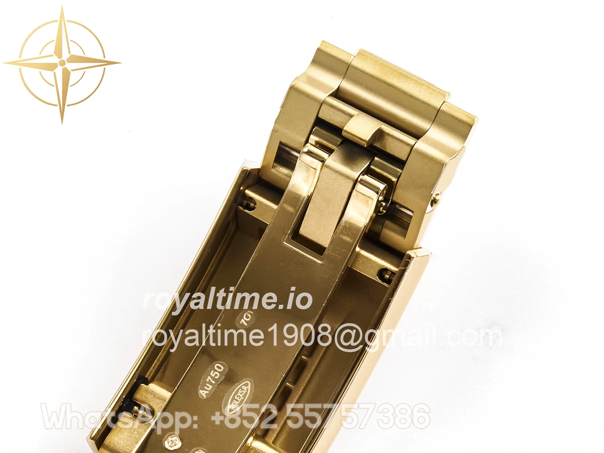 rolex Daytona 126518 YG ARF Black/YG Diamonds Dial on Oysterflex Strap DD4131 V2 (Weighted) - Image 37