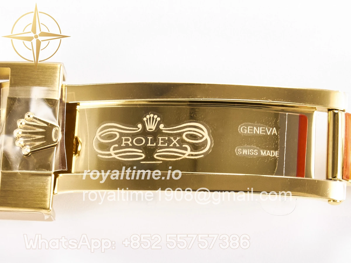 rolex Daytona 126518 YG ARF Black/YG Diamonds Dial on Oysterflex Strap DD4131 V2 (Weighted) - Image 38