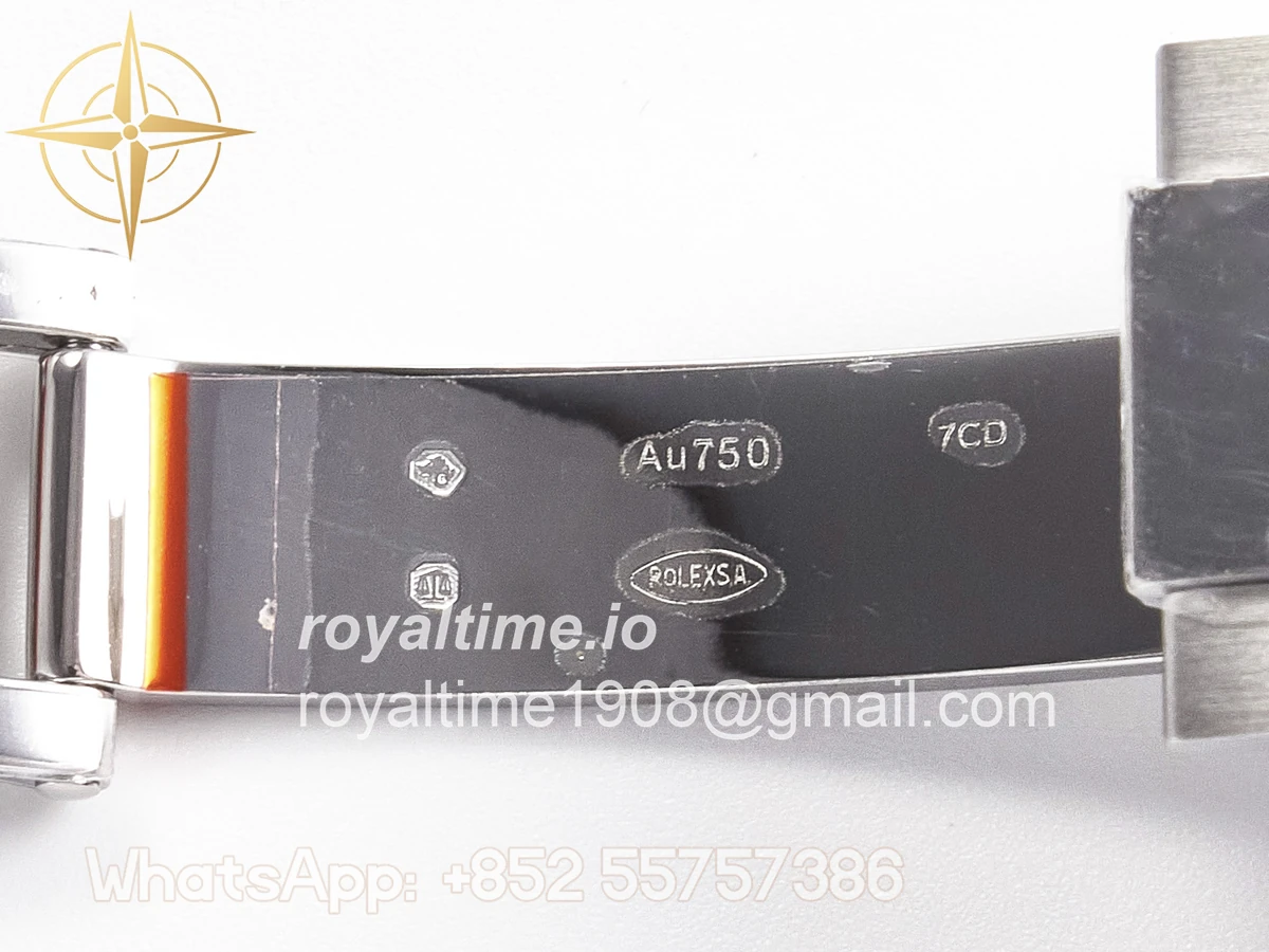 Rolex Daytona 126519 SS ARF Silver/Black Stick Dial on Oysterflex Strap DD4131 V2 (Weighted) - Image 40