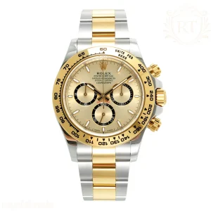 Rolex Cosmograph Daytona 126503 APSF Yellow Gold Gold Dial Stick Markers Rolesor Stainless Steel SA/SH4131