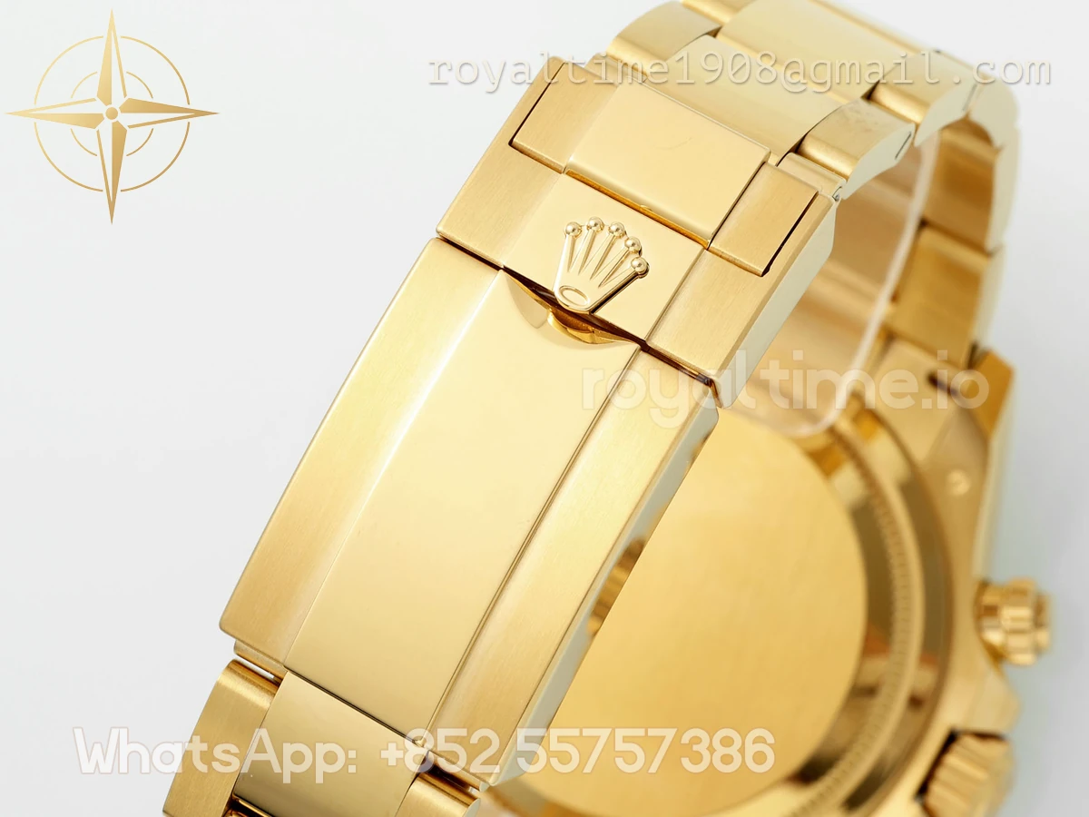 Cosmograph Daytona 126508 APSF Yellow Gold Black Dial Diamond Markers SH4131 - Image 9