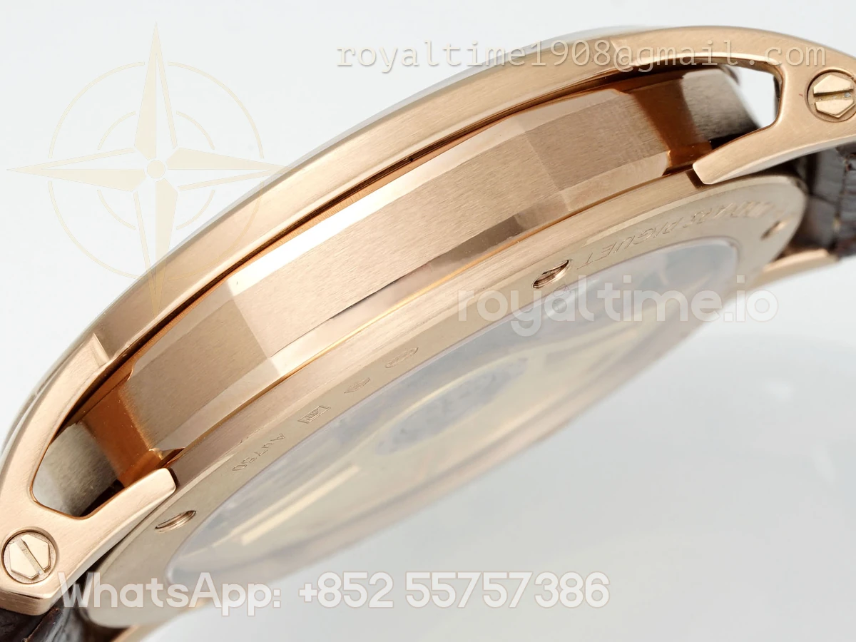 Audemars Piguet Code 11.59 15210 APSF Rose Gold White Dial on Leather Strap A4302 - Image 9