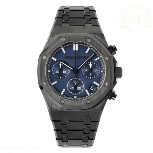 Audemars Piguet Royal Oak Chronograph 26240 APSF Ceramic Blue Dial Stick Markers Ceramic Bezel SA4401
