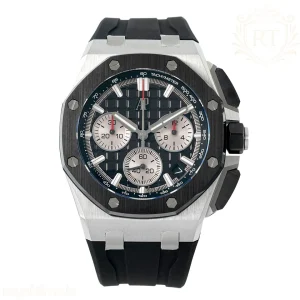 Audemars Piguet Royal Oak Offshore 26420SO 43mm APSF Stainless Steel Black Dial on Rubber Strap SA/SH4401 Super Clone V5