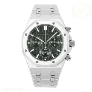 Audemars Piguet Royal Oak Chronograph 26240 APSF Stainless Steel Green Dial on Stainless Steel Bracelet SA/SH4401 Super Clone V5