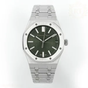 Audemars Piguet Royal Oak 15510 APSF Stainless Steel Green Dial on Stainless Steel Bracelet SA4302 Super Clone V5