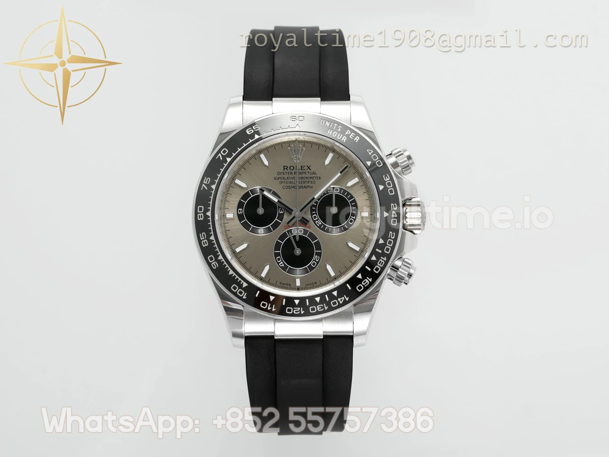 Rolex Cosmograph Daytona 126519LN APSF Grey Dial Stick Marker on Oysterflex Strap SA/SH4131 (Gain Weight) - Image 7