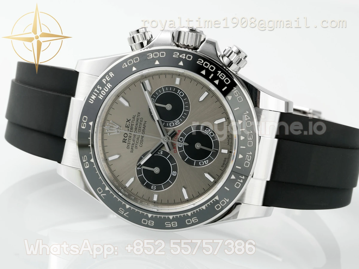 Rolex Cosmograph Daytona 126519LN APSF Grey Dial Stick Marker on Oysterflex Strap SA/SH4131 (Gain Weight) - Image 10