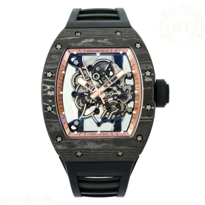 Richard Mille Richard Mille RM055 APSF NTPT Rose Gold inner Bezel Black Crown on Black Rubber Strap Super Clone V2 RMUL2