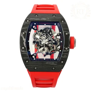 Richard Mille Richard Mille RM055 APSF NTPT Black/Red inner Bezel Red Crown on Red Rubber Strap Super Clone V2 RMUL2