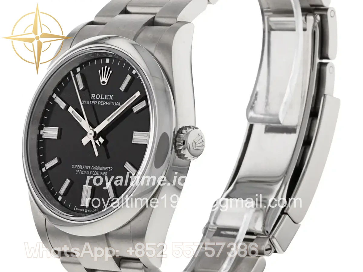 Oyster Perpetual 126000 36mm VF 904L Stainless Steel Black Dial on Oyster Bracelet DD3230 - Image 2