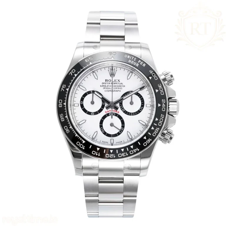 Rolex Cosmograph Daytona 126500 VF 904L SS White Dial on Stainless Steel Bracelet DD4131