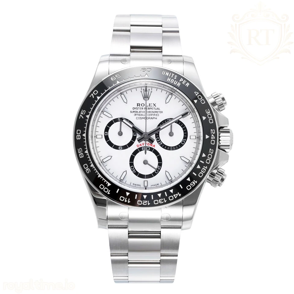 Rolex Cosmograph Daytona 126500 VF 904L SS White Dial on Stainless Steel Bracelet DD4131