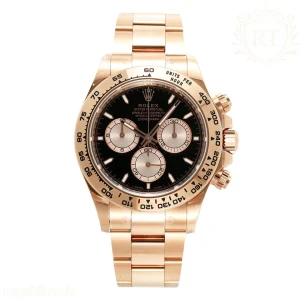 Cosmograph Daytona 126505 APSF Rose Gold Black Dial on Rose Gold Bracelet SH4131