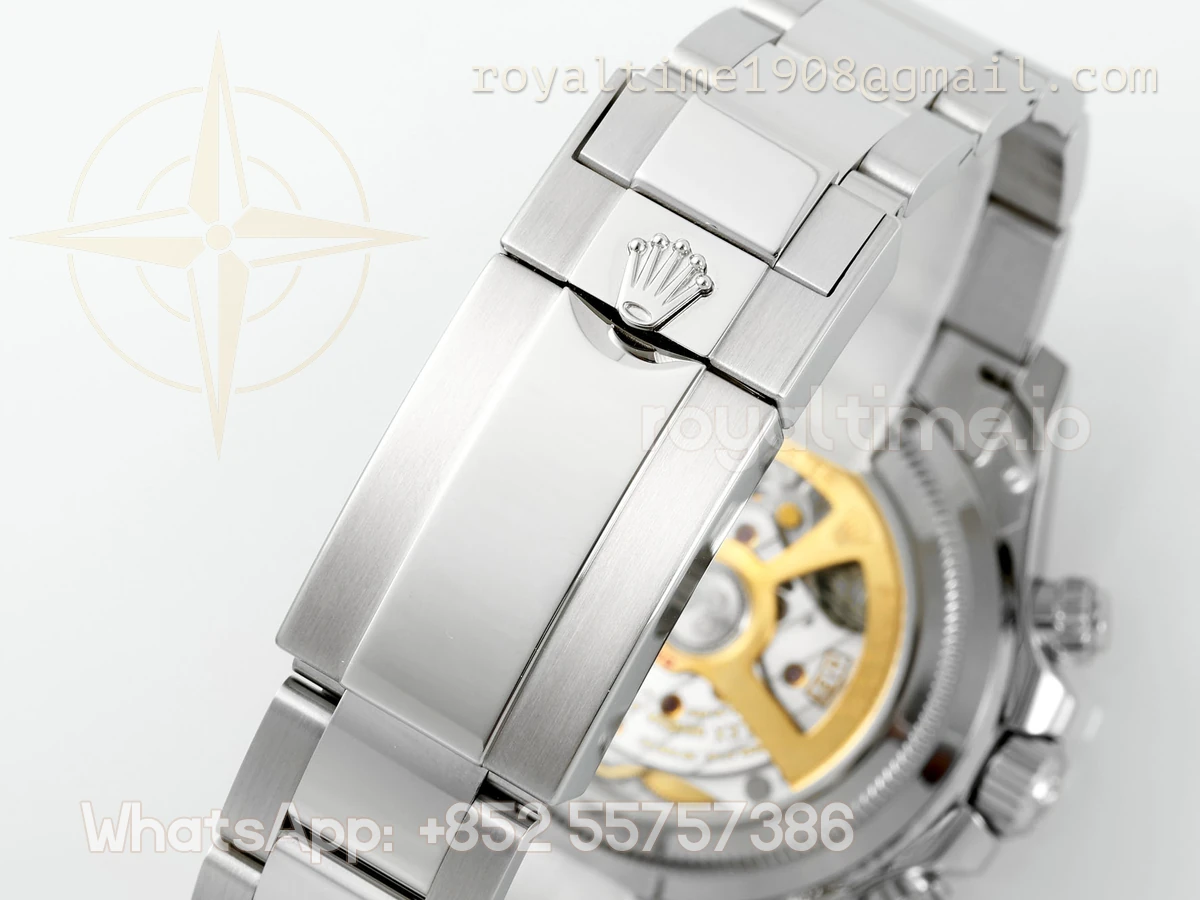 Cosmograph Daytona 126506 APSF 904L Stainless Steel Ice Blue Dial Diamond Markers SH4131 - Image 7