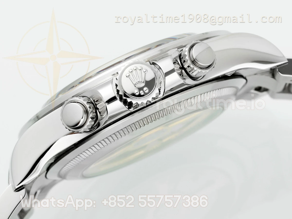 Cosmograph Daytona 126506 APSF 904L Stainless Steel Ice Blue Dial Diamond Markers SH4131 - Image 8