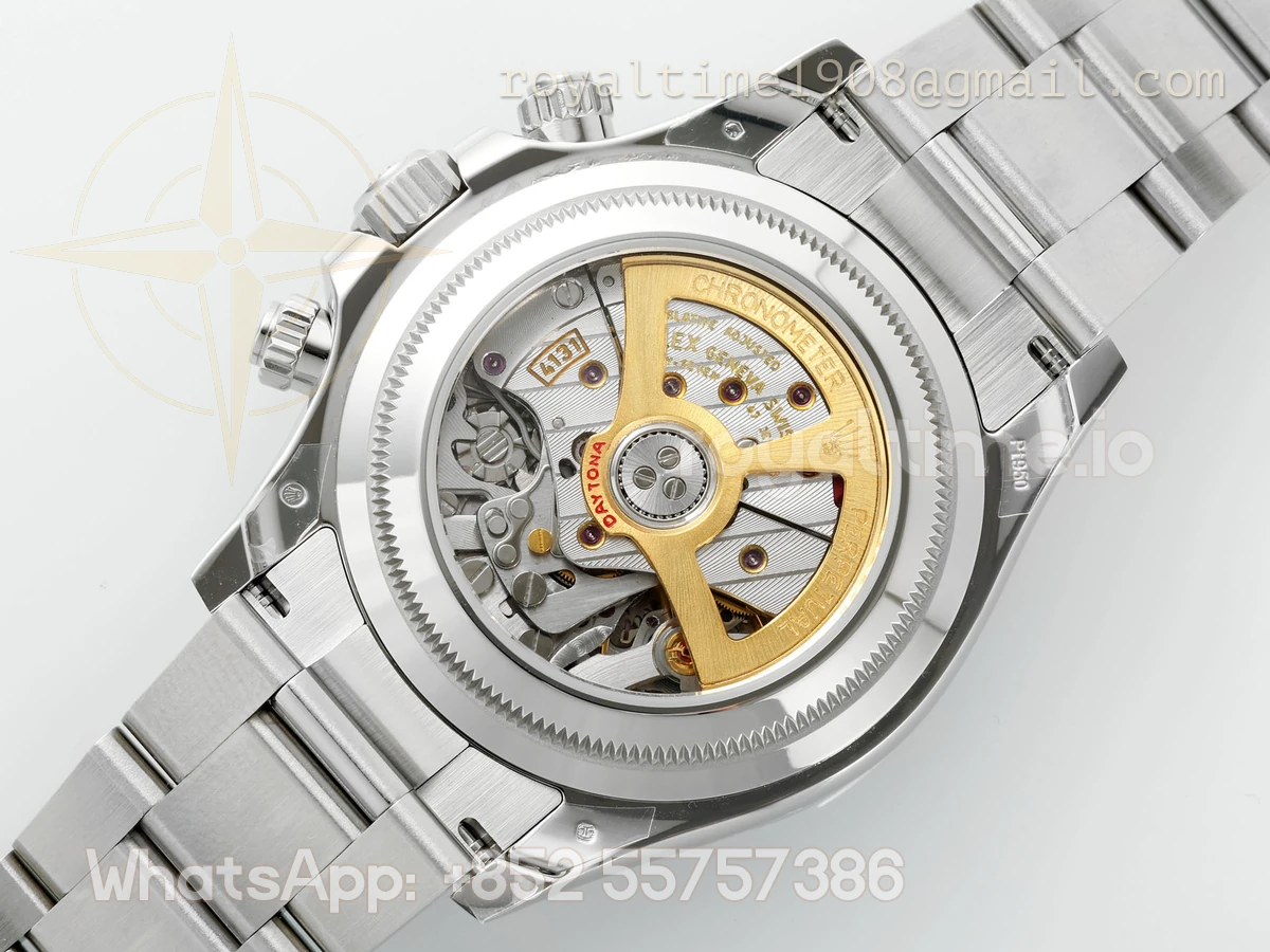 Cosmograph Daytona 126506 APSF 904L Stainless Steel Ice Blue Dial Diamond Markers SH4131 - Image 10