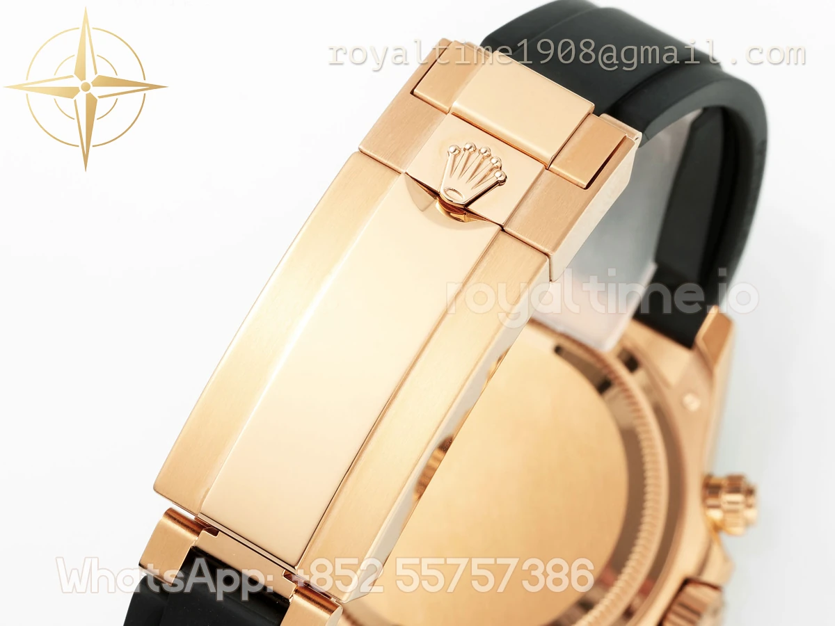 Rolex Cosmograph Daytona 126515LN APSF Rose Gold Brown Dial on Oysterflex Strap SA/SH4131 (Gain Weight) - Image 2