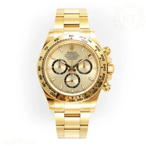 Rolex Cosmograph Daytona 116508 APSF Champagne-Dial on Yellow Gold Bracelet SH4130