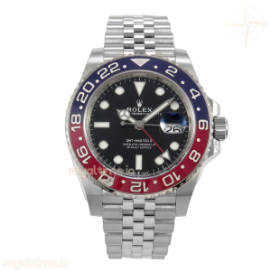 GMT-Master II 126710 BLRO 904L SS VF Black Dial On Jubilee Bracelet DD3285 CHS
