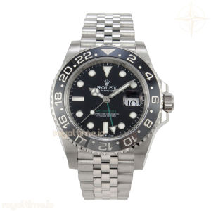 GMT-Master II 126710 GRNR 904L Steel RF on Jubilee Bracelet JH3285 (Free Sprung)