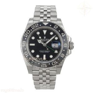 GMT-Master II 126710 GRNR 904L Steel SCF Black Dial on Jubilee Bracelet SH3285 CHS