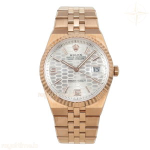 Land Dweller 127335 DIWF White Dial on RG Bracelet A7135