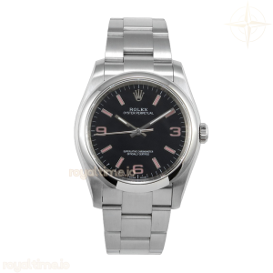 Oyster Perpetual 116000 36mm KRF 904L Steel Pink Hours Markers Dial SA3130