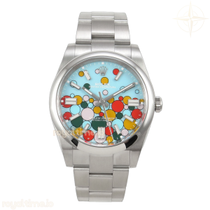 Oyster Perpetual 124300 41mm VF 904L Steel Celebration Dial DD3230